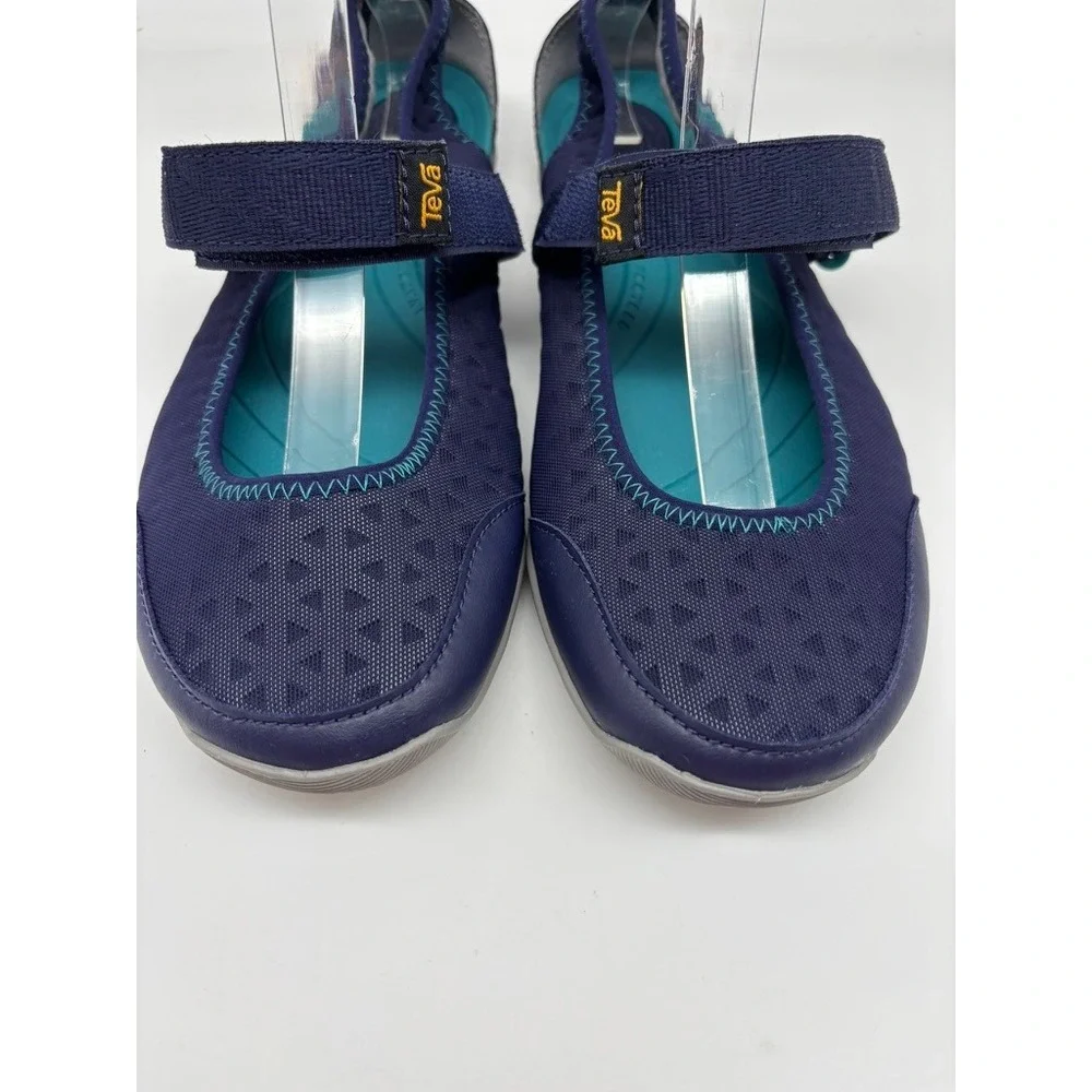 Teva Northwater‎ Gore Strap Slip On Sandals Womens Size 10.5 Blue 1105490